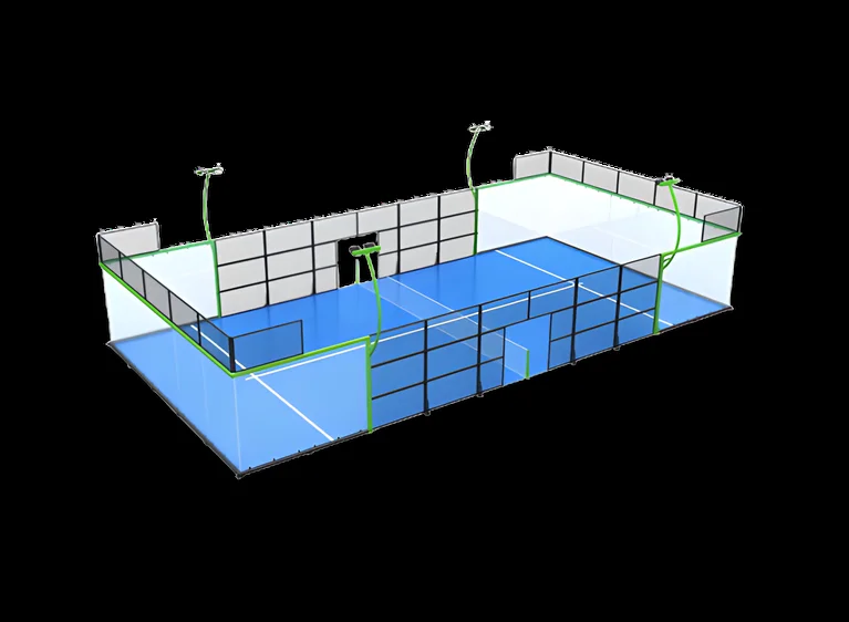 Super panoramic padel court